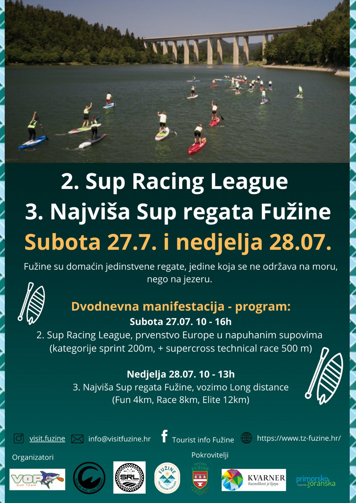2nd Sup Racing League & 3rd The Highest Sup Regatta Fužine